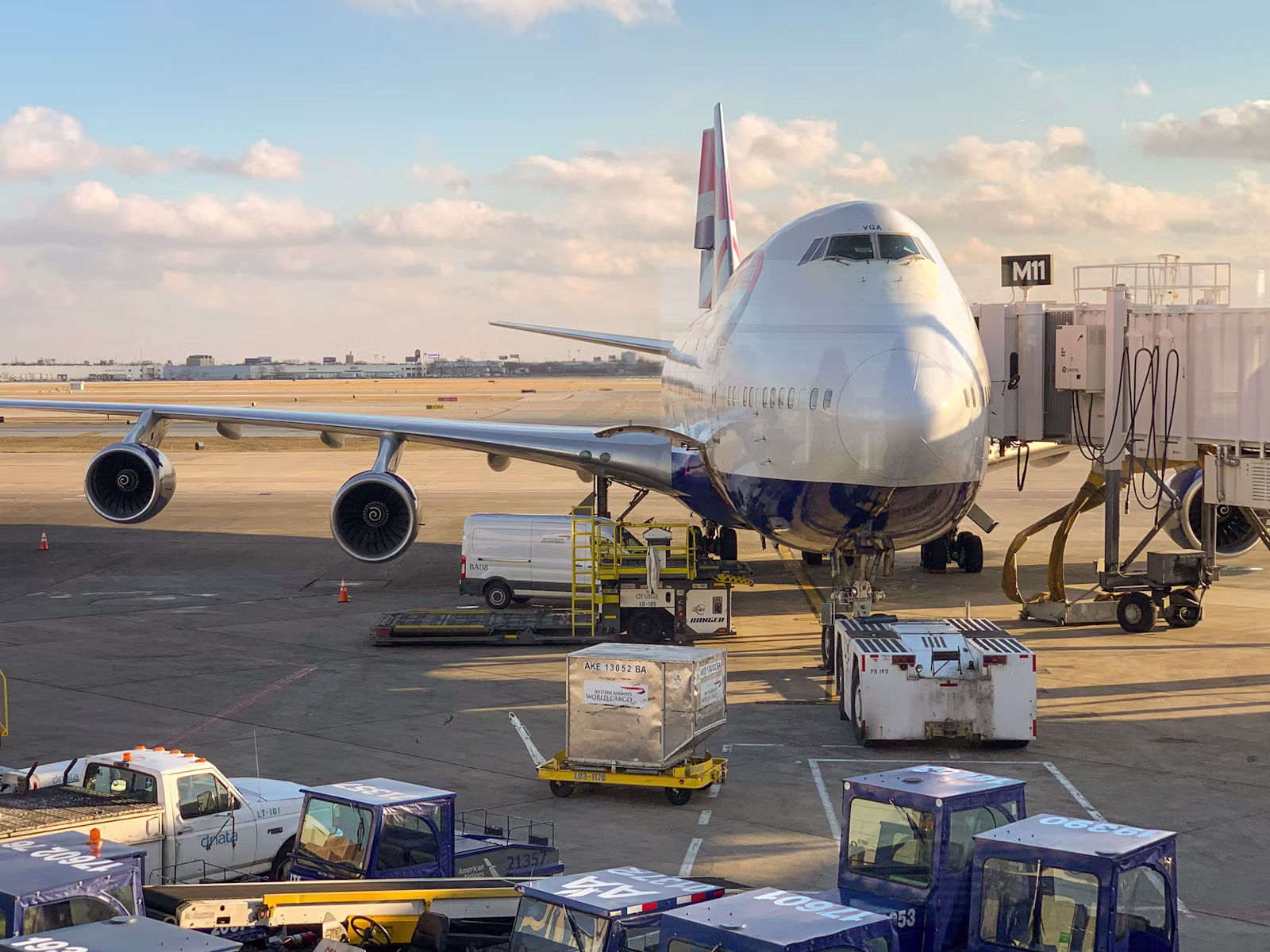 Air freight cargo aircraft